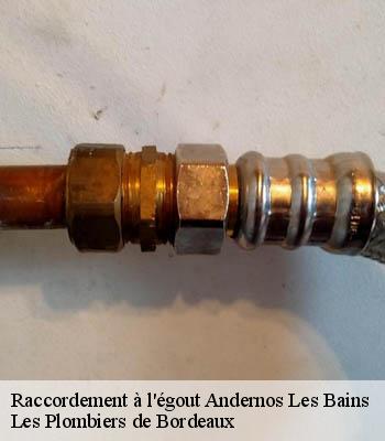 Raccordement à l'égout