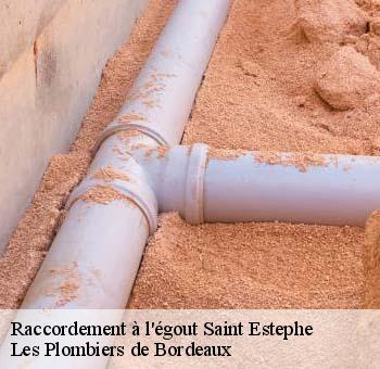 Raccordement à l'égout