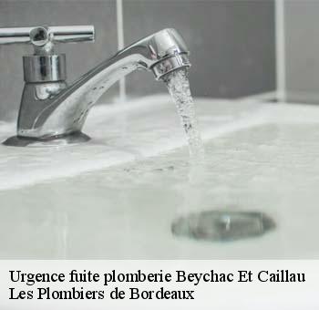 Urgence fuite plomberie