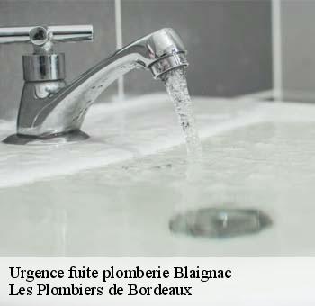 Urgence fuite plomberie