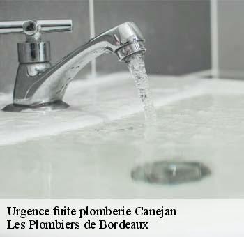 Urgence fuite plomberie