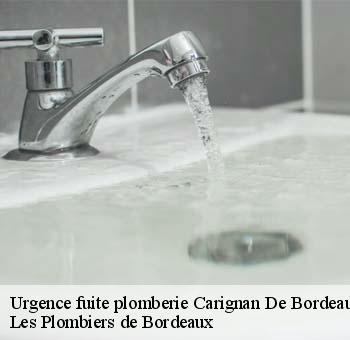 Urgence fuite plomberie