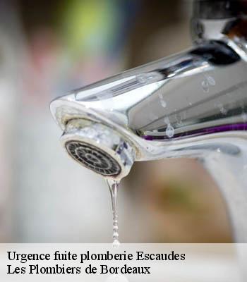 Urgence fuite plomberie