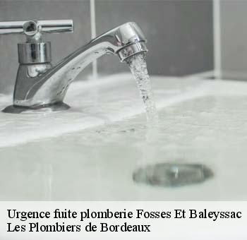 Urgence fuite plomberie