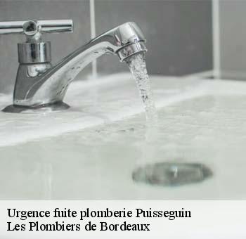 Urgence fuite plomberie