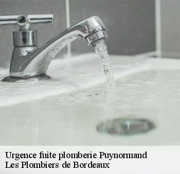 Urgence fuite plomberie