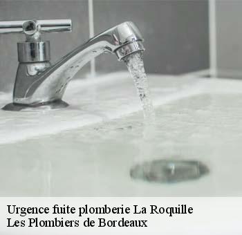 Urgence fuite plomberie