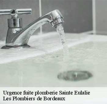 Urgence fuite plomberie