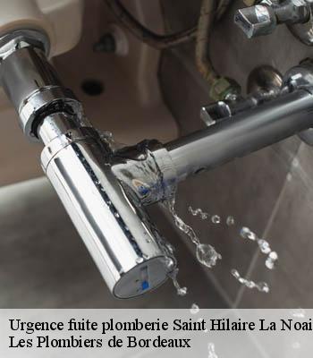 Urgence fuite plomberie